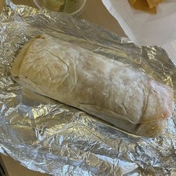 Steak burrito bigger than my head $10.40