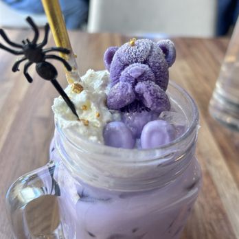 Lapisara Eatery - Ube Latter with Iced UBear - Breakfast & Brunch Near Me - San Francisco, California Lapisara Eatery - Ube Latter with Iced UBear - Breakfast & Brunch Near Me - San Francisco, California