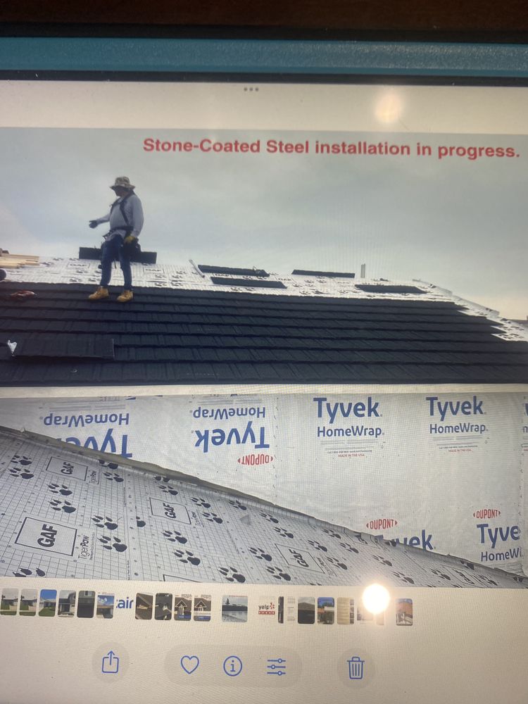 Slide of Metal Roofing