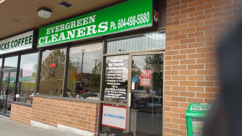 EVERGREEN CLEANERS AND ALTERATIONS Updated August 2024 8900 152