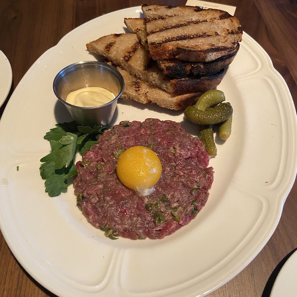 Corinne Austin - Wagyu Beef Tartare - New American Near Me - Austin, Texas Corinne Austin - Wagyu Beef Tartare - New American Near Me - Austin, Texas