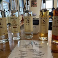 Dida's Distillery - Spirits offered