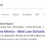 Photo of University of New Mexico Law School