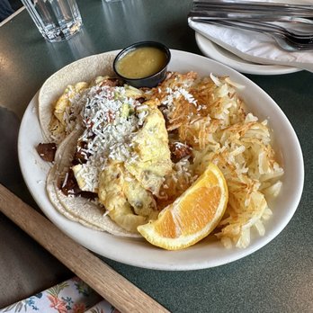 Lowell's Restaurant - Chorizo Breakfast Tacos - American Near Me - Seattle, Washington Lowell's Restaurant - Chorizo Breakfast Tacos - American Near Me - Seattle, Washington