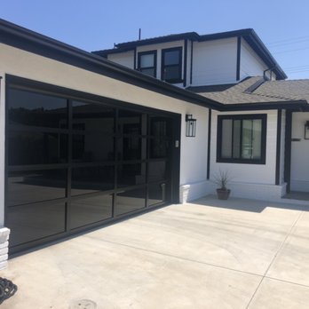 Door Pros - Blacked out Wayne Dalton model 8800. Looks cleeeaaannn! - Garage Door Services Near Me - Huntington Beach, California Door Pros - Blacked out Wayne Dalton model 8800. Looks cleeeaaannn! - Garage Door Services Near Me - Huntington Beach, California