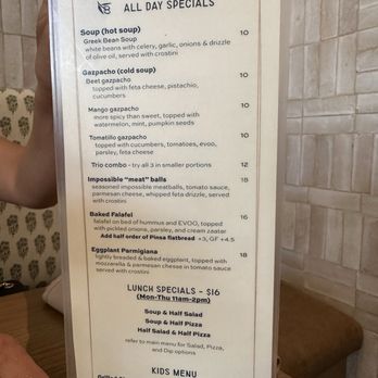 Sipeos Restaurant and Bar - Menu - Mediterranean Near Me - Walnut Creek, California