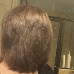 Chunks of hair missing Chunks of hair missing
