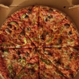 Pretty bland pizza Pretty bland pizza