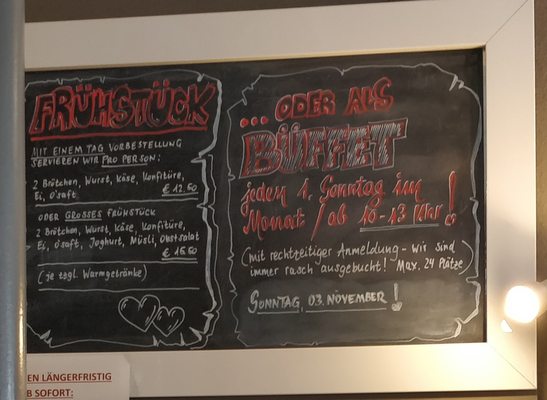 Menu photo 2 Blumencafé Mandyschaale Eigeltingen, BW