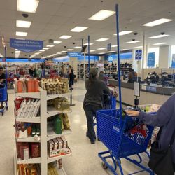 Ross Dress for Less - Customers waiting and waiting and getting older....