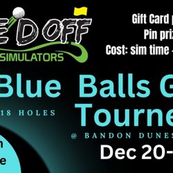 Tee'd Off Golf Simulators - Join us for the annual holiday golf tournament! Reserve a simulator,   605-692-7273