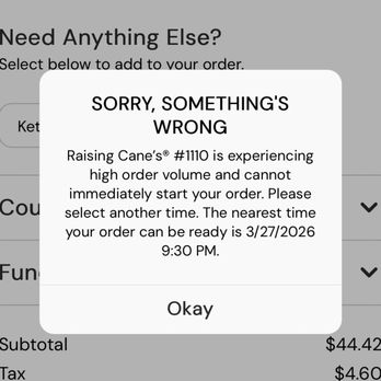 Raising Cane's Chicken Fingers - Chicken Shop Near Me - Seattle, Washington