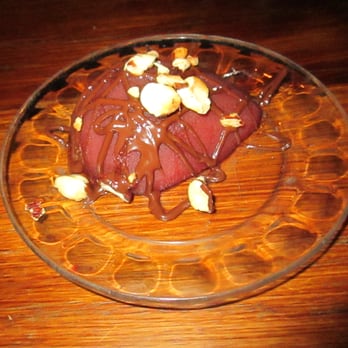 Coco - Restaurant Week, October 2012, poached pear is the only thing I really enjoyed - French Near Me - Buffalo, New York