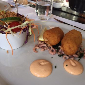 Hassotel Restaurant - North Sea shrimp croquettes - Modern European Near Me - Hasselt, VLI