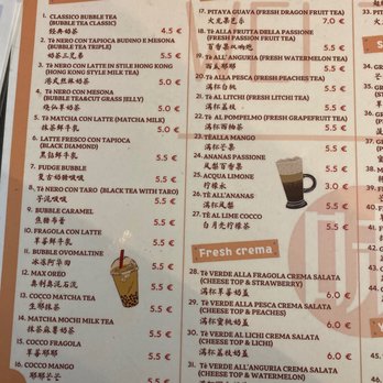 Wei Tea - Menu - Bubble Tea Near Me - Bologna, BO Wei Tea - Menu - Bubble Tea Near Me - Bologna, BO
