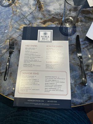 Menu photo 3 Nora Blu Baltimore, MD Menu photo 3 Nora Blu Baltimore, MD