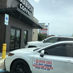 1-Stop Driving School - Parked in handicapped spot to get coffee. Is that what they teach new drivers to do??
