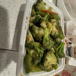 Panda Wok - Broccoli in garlic sauce