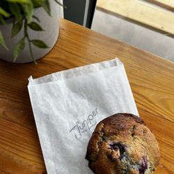 Juniper - Blue corn blueberry muffin