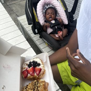 Parlor Doughnuts - Strawberry Shortcake & Turtle Cheesecake - Coffee & Tea Near Me - Panama City Beach, Florida