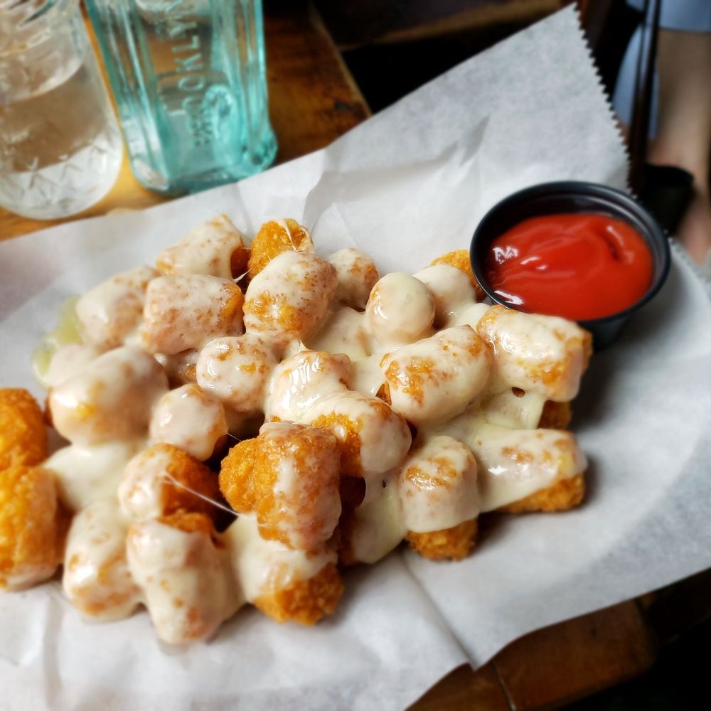 Harlem Public - Yummy....cheesy tatar tots - New American Near Me - New York, New York Harlem Public - Yummy....cheesy tatar tots - New American Near Me - New York, New York