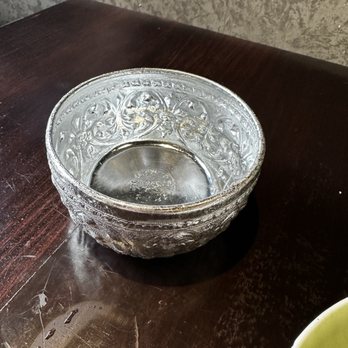Muan Jai Thai Kitchen - An adorable cup for water - Thai Near Me - Chicago, Illinois