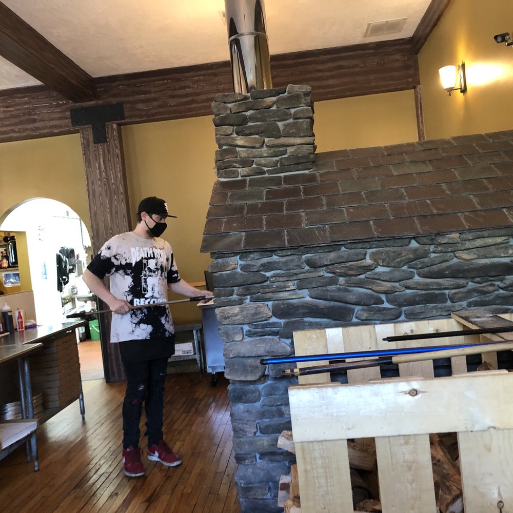 Wood fired oven. Wood fired oven.