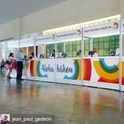 JPG Hawaii - All Printing and install of Booths. We are the Official Printer for The Global Tourism Summit at the Hawaii Convention Center