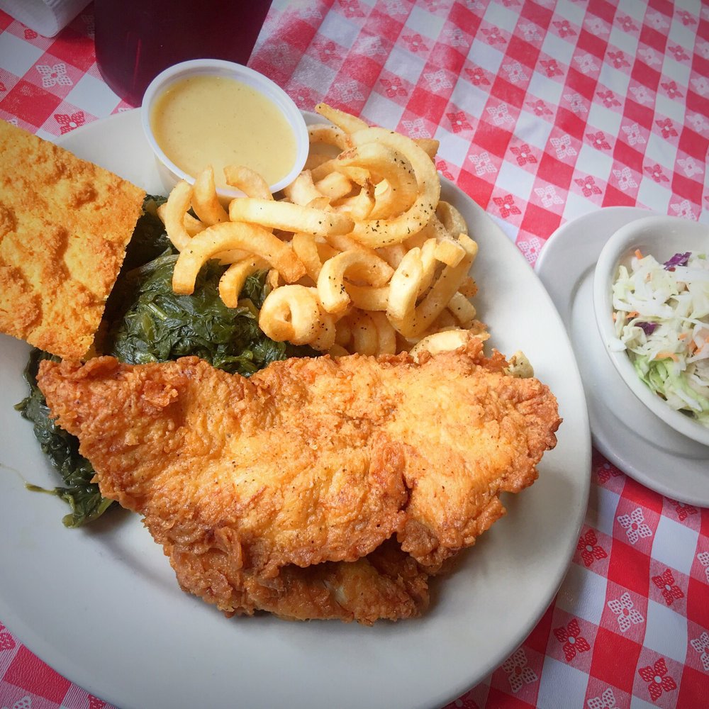 The Trace Grill - Best chicken fingers and honey mustard I've ever had! - American Near Me - Ridgeland, Mississippi