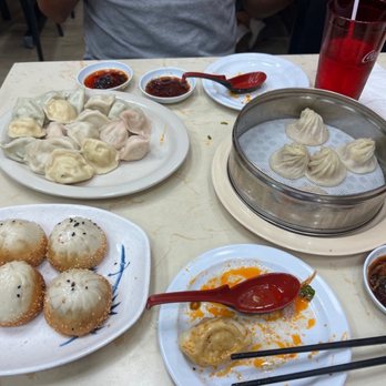 Happy Bao's - 7. Dumplings Combo, 10. Pork Sheng Jian Bao, 8. Xiao Long Bao (these numbers do no reflect the current menu numbers) - Chinese Near Me - Mesa, Arizona Happy Bao's - 7. Dumplings Combo, 10. Pork Sheng Jian Bao, 8. Xiao Long Bao (these numbers do no reflect the current menu numbers) - Chinese Near Me - Mesa, Arizona