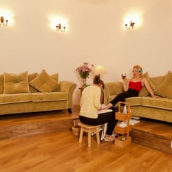 Beauty Crime - Pedicure and Lounge area at Beauty Crime.