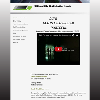 Williams Dui & Risk Reduction School - Driving Schools Near Me Williams Dui & Risk Reduction School - Driving Schools Near Me