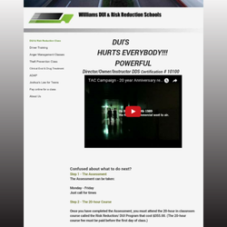 Williams Dui & Risk Reduction School