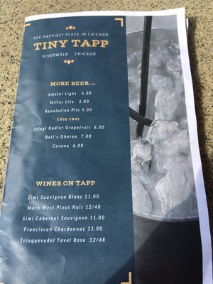 Menu photo 6 Tiny Tapp & Cafe Chicago, IL