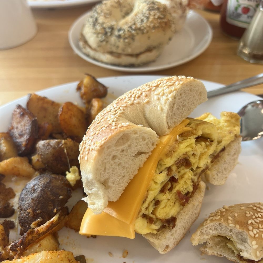 Bacon egg and cheese Bacon egg and cheese