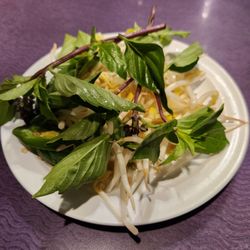 Pho Palace 2 - Bean sprouts, Thai basil, jalapeños and limes