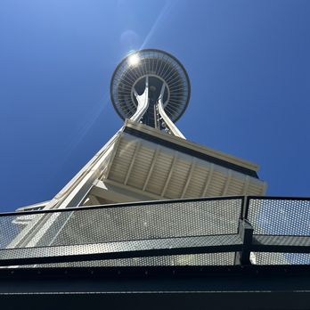 Space Needle - From the ground - Landmarks & Historical Buildings Near Me - Seattle, Washington