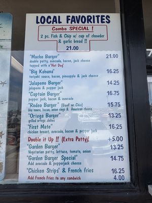 Menu photo 4 Lil Hut Morro Bay, CA Menu photo 4 Lil Hut Morro Bay, CA