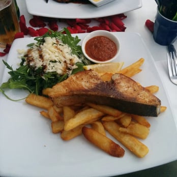 Bluewater Cafe - Special grilled King Fish for Valentine only - Cafes Near Me - Manly, NSW