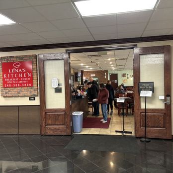 Lena's Kitchen - Entrance in the lobby - Breakfast & Brunch Near Me - Wixom, Michigan