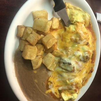 Monterrey Cafe - Bacon omelet - Mexican Near Me - New Braunfels, Texas