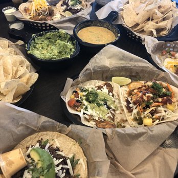 Torchy's Tacos - Table spread - Tacos Near Me - Austin, Texas Torchy's Tacos - Table spread - Tacos Near Me - Austin, Texas