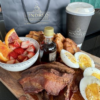 Kindred - Breakfast board. We shared this between 3 of us. It was perfect. - Coffee & Tea Near Me - Post Falls, Idaho