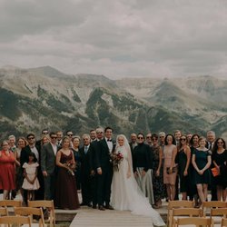 Backcountry Catering - Wedding party.