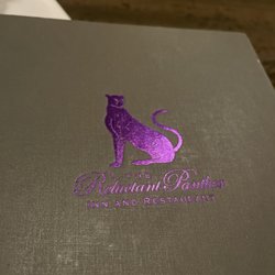Reluctant Panther Restaurant - Luxurious menu!