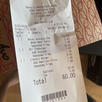 Denny's - Diners Near Me - Torrance, California