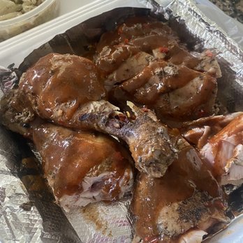 Palmanova - Jerk Chicken (Leg & Thigh) - Food Trucks Near Me - Conroe, Texas
