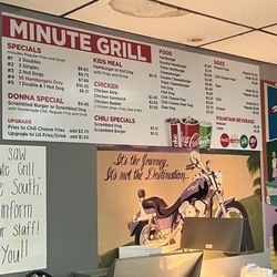 Minute Grill - Menu