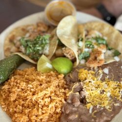 Primos - #4 Three Authentic Steet Tacos shrimp