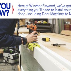 Windsor Plywood - Need your new door to fit your old door frame? We'll match them